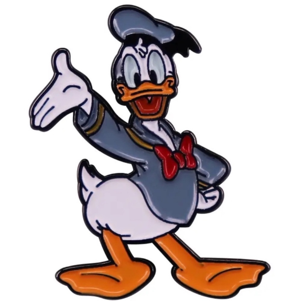 Donald Duck Enamel Pin, Disney Pin, Adorable Donald Duck Pin